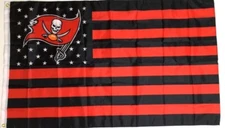 NEW Tampa Bay Buccaneers Stars and Stripes NFL Flag Banner-3’x5’