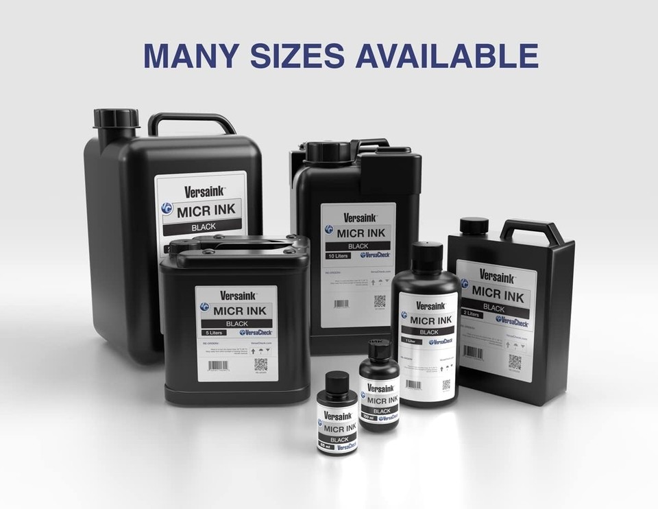 Advanced MICR Black Ink 85ml Top Performance Ink for Check