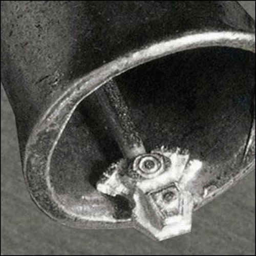 Flame Gremlin Bell – Guardian Angel Motorcycle Bell For Harley – Pewter Finish, Made In USA