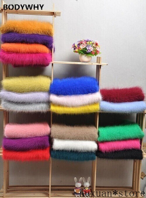 Womens Ladies Winter Rabbit Fur Mink Cashmere Warm Sweater Fluffy Fuzzy ...