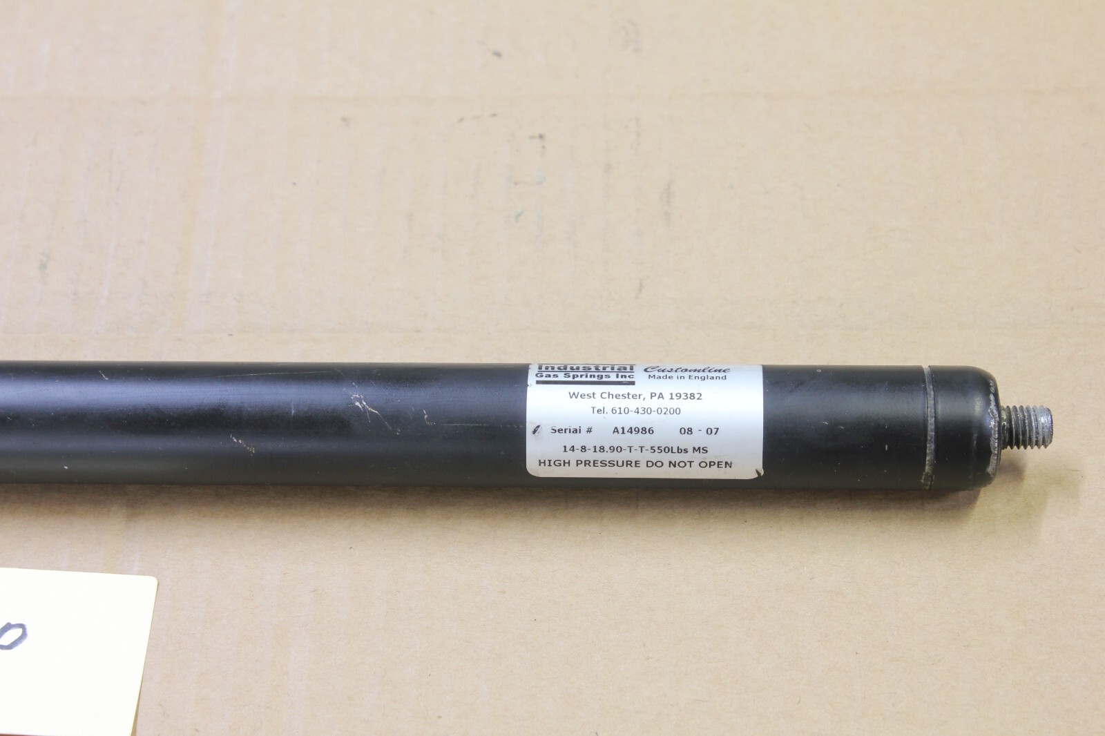 Industrial Gas Springs 14818.9TT550 lb gas strut eBay