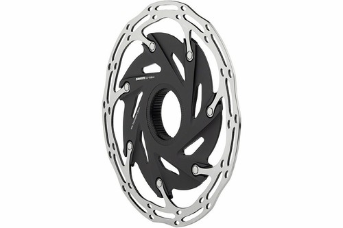SRAM Centerline XR 2-Piece Centerlock Rounded Rotor -140mm (Silver-black) - Picture 6 of 6