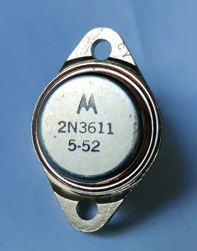 Motorola 2N3611 PNP Germanium Power Transistor TO3 