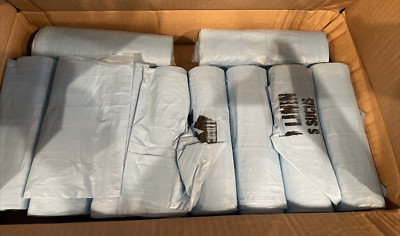 Medline IRHBL38E Blue Soiled Linen Liners 29'' x 38'' Case of 250