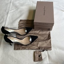 Gianvito Rossi Shoes Womens 40.5 US 10.5 Blac...