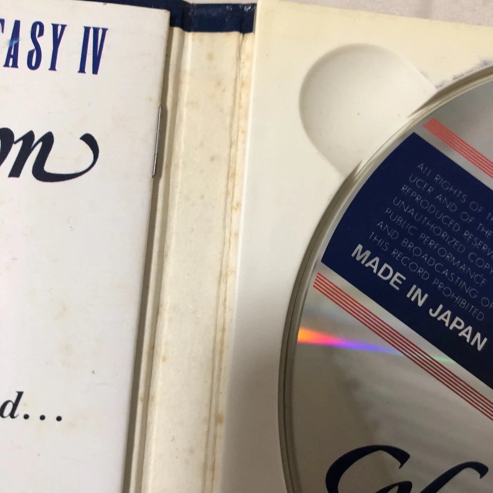 Final Fantasy IV Celtic Moon soundtrack first press . CD Squaresoft 1991 Foto 3 de 4