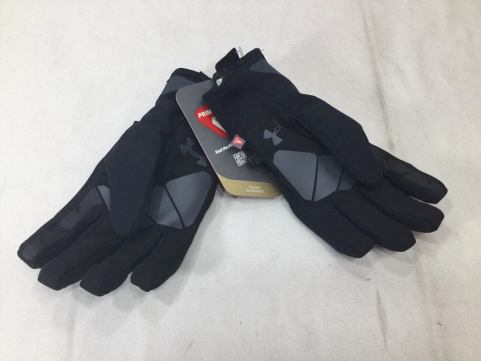 Under Armour Cold Gear Infrared Primaloft Gloves BLACK Size Medium Scent Control - Image 3 of 3