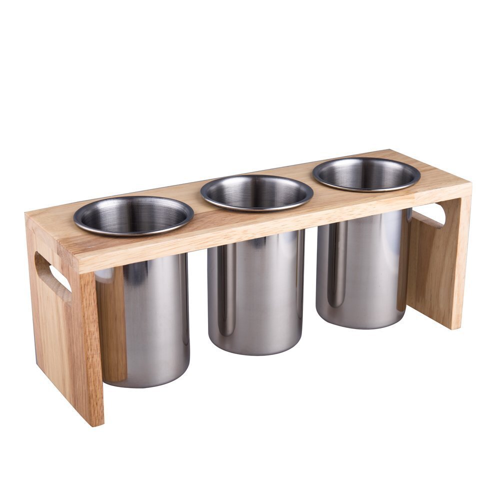 Silverware Caddy Flatware Holder Stainless Steel Utensil Caddy Organizer with...