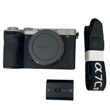 Sony Alpha a7C II 33MP Full-Frame Mirrorless Camera | Silver | REFURBISHED