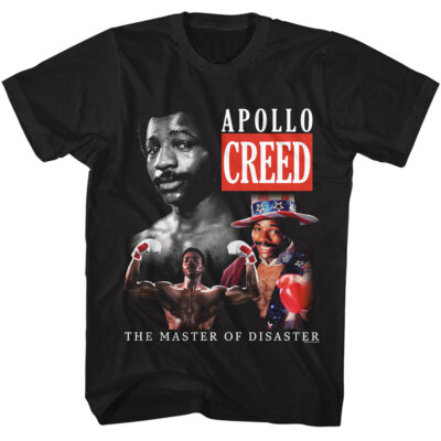 Rocky IV Boxing Movie Apollo Creed The Master Of Disaster Men's T Shirt