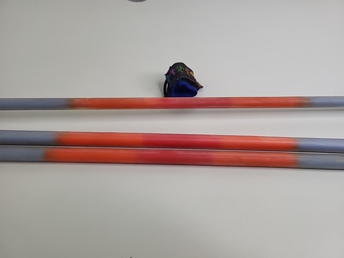 Lunastix Performance Original Master Juggling Sticks Leather Tassels Devil - Picture 7 of 13