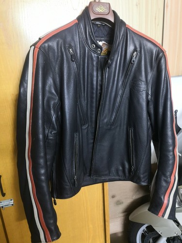 Giubbotto moto in pelle Harley Davidson | eBay