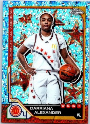 2025-26 TOPPS CHROME MCDONALDS MCFLURRY REF. DARRIANA ALEXANDER
