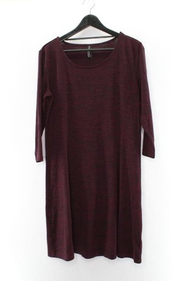 Jean Pascale Damen Kleid Gr. M Oberteil Bordeaux #AS-47