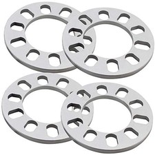 4pc 6mm Or 14 Universal Wheel Spacers Adapters For Most 5 Lug Vehicle - Pcd...