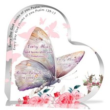 Christian Gifts for Women Religious Gifts Butterflies Every Day-Right
