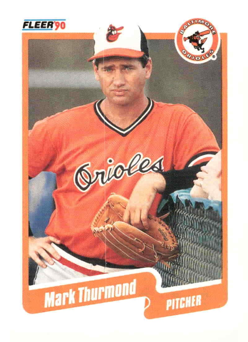1990 Fleer #191a Mark Thurmond