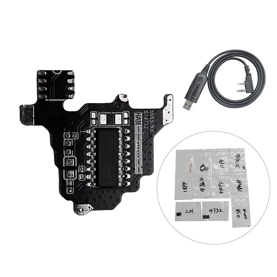 SI4732 Kurzwellenfunkmodul+USB-Programmierkabel für  UVK5/UVK6 SI47728