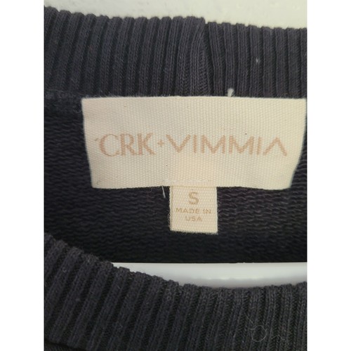 CRK x VIMMIA Black Women's Crewneck Sweatshirt - Size Small #16 - Picture 4 of 5