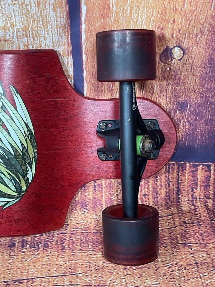 Landyachtz Longboard Monopatín 35” x 9” Gráfico Eagle Bird con Ruedas Hawgs 69 mm Foto 4 de 4