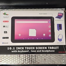 Craig CMP840 BUN 10.1" Android Tablet 16GB Bundle w/ Keyboard, Case, Headphone
