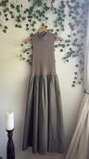 Women’s Brown ColoredReformation Brand “Sai” Maxi Dress Size Large