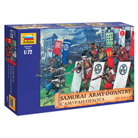Samurai Warriors KIT 1:72 Zvezda Kit Figure Militari -D- Neues Modell
