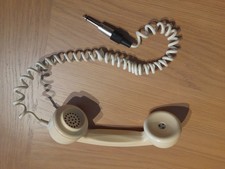 Original BT Gpo 746 Mobile DJ Telephone Headphone white cream Vinyl Soul Ska 70s