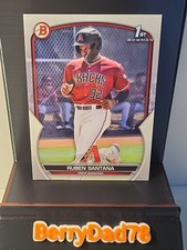 2023 Bowman Prospects Ruben Santana #BP-42 1st Bowman Arizona Diamondbacks