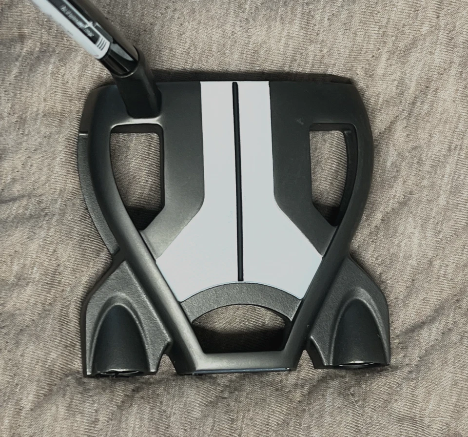 Паттер с молотком TaylorMade Spider Tour T3 Steel KBS 35 дюймов + чехол для головки - Изображение 3 из 4