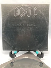AC/DC Back In Black Vintage Vinyl LP 1980 Atlantic Record SD-16018