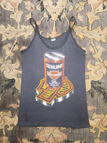 Girls Harley Lace Tank Top Shirt Vintage vintage concert t-shirt, vintage, single stitch, B+ condition