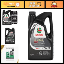 High Mileage 0W-20 Full Synthetic Motor Oil, Advanced Engine Protection, 5 Quart 39.59 per gallon