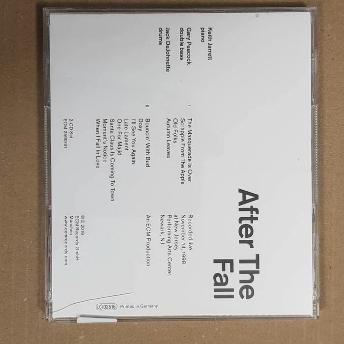 JARRETT / PEACOCK / DEJOHNETTE After The Fall O-CARD NM/EX(2CD) - Bild 4 von 4