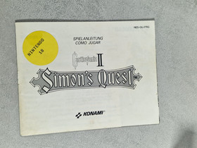 🎮✨ Nintendo NES | Castlevania II - Simon&acute;s Quest | OVP | Original 🎮✨