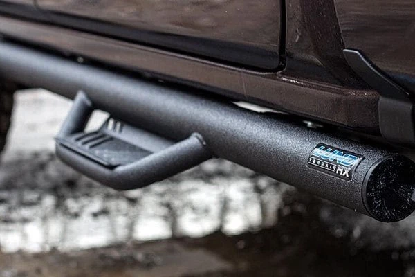 For Jeep Wrangler JK 2018 Lund 3" Terrain HX Step Black Round Nerf Bars Foto 3 de 4