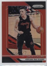 2018-19 Panini Prizm Red Prizm 140/299 Zach Collins #141 16q7