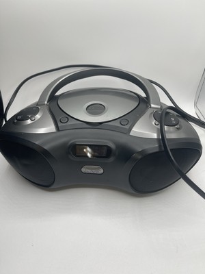 iLive Boombox Bluetooth Speaker w/ CD Player & FM Radio iBC233B Tested