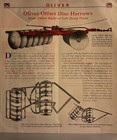 Original Oliver Offset Disc Harrows OS-OSX Brochure — photo 2