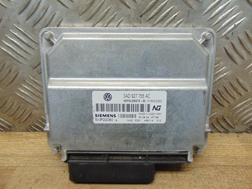 VW Touareg 7L Steuergerät Verteilergetriebe Verteilersteuergerät 0AD927755AC (2)