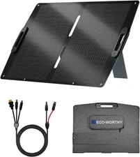 ECO-WORTHY Portable Solar Panel 100W Foldable Charger 12BB for Power Station