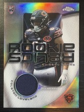 2025 Topps Chrome Colston Loveland Rookie Relics Chicago Bears #RR-CL (RC)