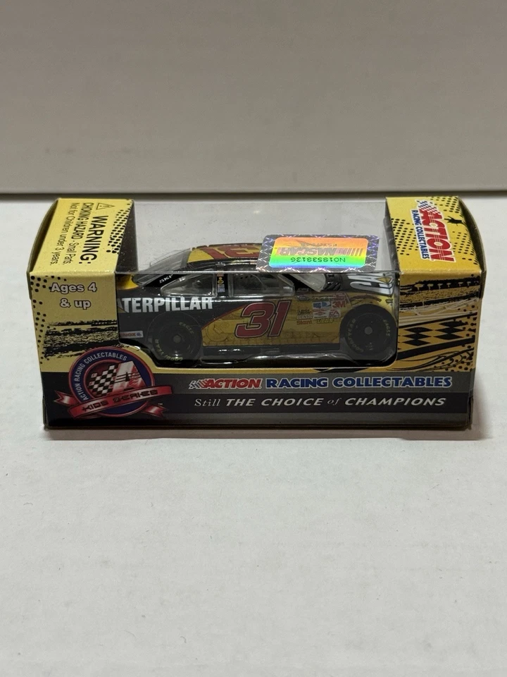 1/64 Action Boxed NASCAR Diecast 2009 Jeff Burton #31 CAT / Caterpillar NIB - Image 2 of 4