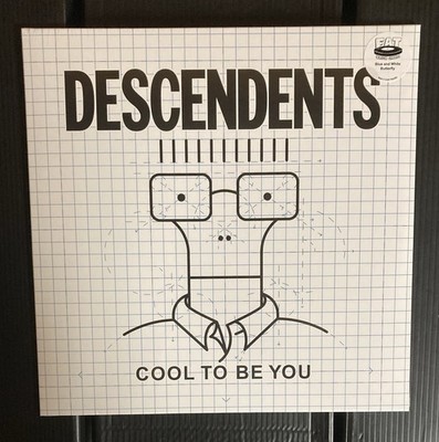 Descendants Cool To Be You Vinyl LP 2026 Fat Wreck Reissue New! Blue & White