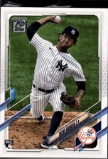 Deivi Garcia 2021 Topps New York Yankees Rookie #41