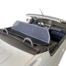 Wind deflector fits a Peugeot 206 CC  windblocker 2000-2006 -  Black WINDSTOP