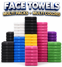 Flannels Face Cloths Towels