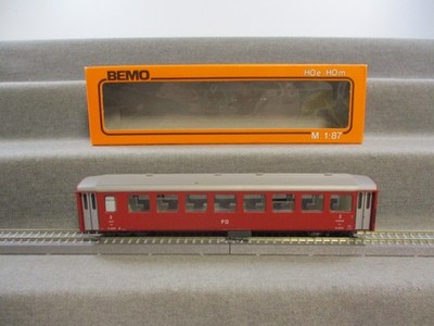Bemo H0m 3266-200 Personenwagen 2. Klasse B 4270 der Furka-Oberalp in OVP BB294