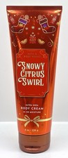 Bath Body Works Ultimate Hydration Body Cream Snowy Citrus Swirl LIMITED EDITION