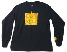 New Deal Skateboards Logo Long Sleeve T-Shirt Black Sizes: M, L (NEW)